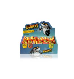CAJA BARRITAS SHARKYS BARBACOA 42unds - 630gr