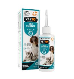 LIMPIA OREJAS PARA PERROS Y GATOS 100 ML.
