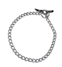 COLLAR MARIPOSA  ACERO CROMADO 