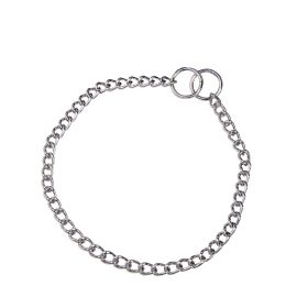 COLLAR ESLABON RETORCIDO 2,5mm ACERO CROMADO 