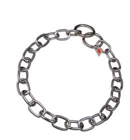 COLLAR SEMILARGO GRUESO 4mm INOXIDABLE 