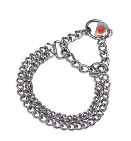 COLLAR PASEO DOBLE ACERO INOX. 