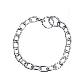 COLLAR ESLABON CORTO CROMADO 