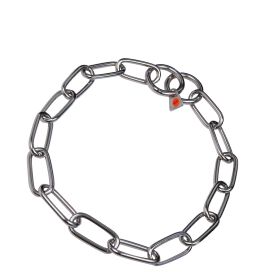 COLLAR ESLABON MEDIO 4mm ACERO INOX. 