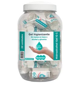 EXPOSITOR BOTES HIDROALCOHOL GEL G1 60ML (20UNDS)