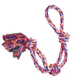 JUGUETE ALGODÓN 2CUERDAS 3NUDOS 16MM*57CM