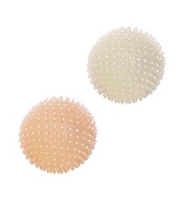 PELOTA CON SONIDO BRILLA EN LA OSCURIDAD DIAM 9cm (DISP.12)