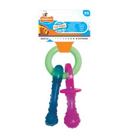 NYLABONE PARA CACHORROS CHUPETE Y HUESO XS