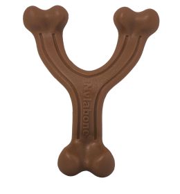 NYLABONE  EXTREME CHEW WISHBONE BISON
