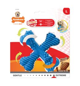 NYLABONE DURA CHEW X BONE BEEF L