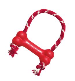 KONG GOODIE BONE CON CUERDA 