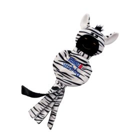KONG WUBBA NO STUFF ZEBRA L