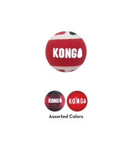 KONG SIGNATURE BALLS 3-PK ASSORTED L
