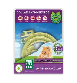 COLLAR GATO ANTI INSECTOS 3 ACTIVOS MEDIDA 30CM