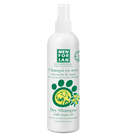 MEN FOR SAN CHAMPÚ EN SECO ACEITE DE ARGAN PERROS 