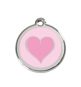 PLACA IDENTIFICACIÓN PERRO CORAZÓN 