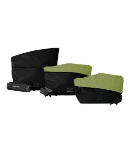 BANDOLERA URBAN PET 36*14CM NEGRO/VERDE