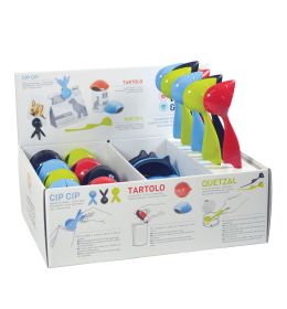 DISPLAY FEED & STORE 24UNDS PINZA/CUCHARA/TAPA