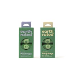 EARTH RATED BOLSAS ECO-FRIENDLY 8ROLLOS X 15 BOLSAS